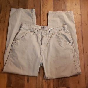 Levi's khaki pants 100% cotton 34×34